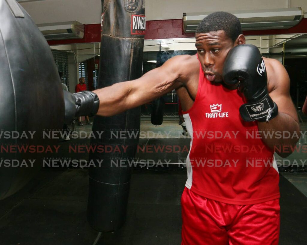 Trinidad and Tobago boxer Nigel Paul - Angelo Marcelle (Image obtained at newsday.co.tt)