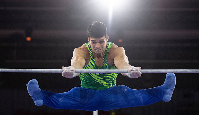 Francisco Barretto won three gold medals at Lima 2019 ©Getty Images