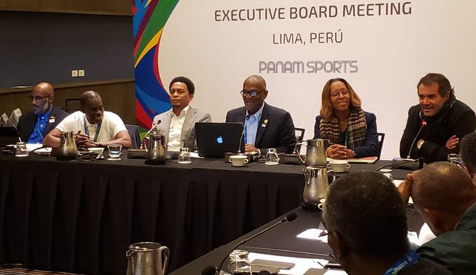 Panam Sports President Neven Ilic was present at the CANOC meeting ©CANOC
