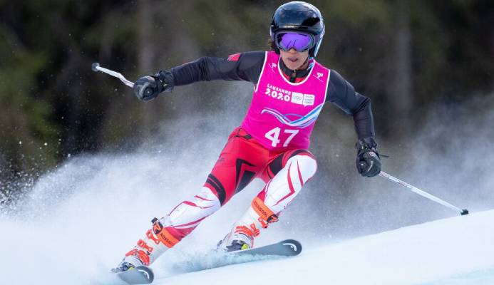 Abigail Vieira, Alpine Skiing – Super G Competition | Photo Credits:  Veronika Muehlhofer  @www.ttoc.org