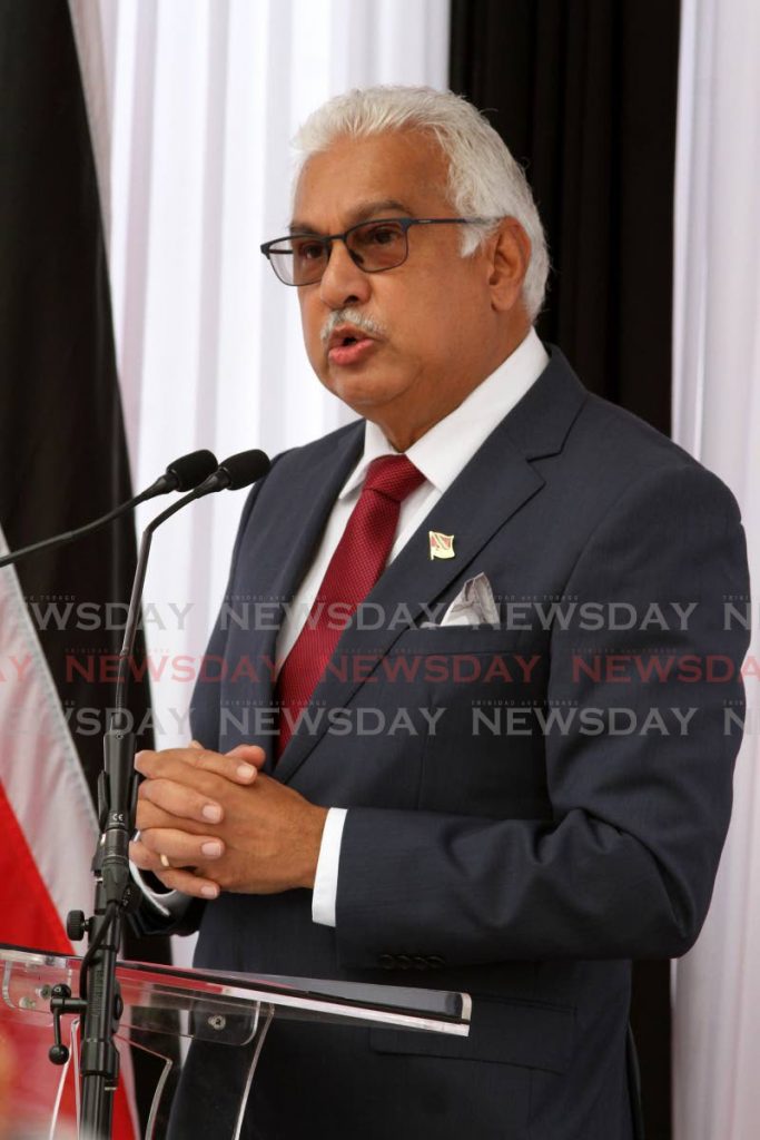 Minister of Health Terrence Deyalsingh. - Angelo Marcelle