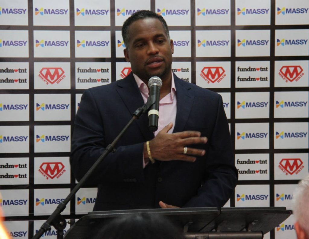 Sprint legend Trinidad and Tobago's Ato Boldon -