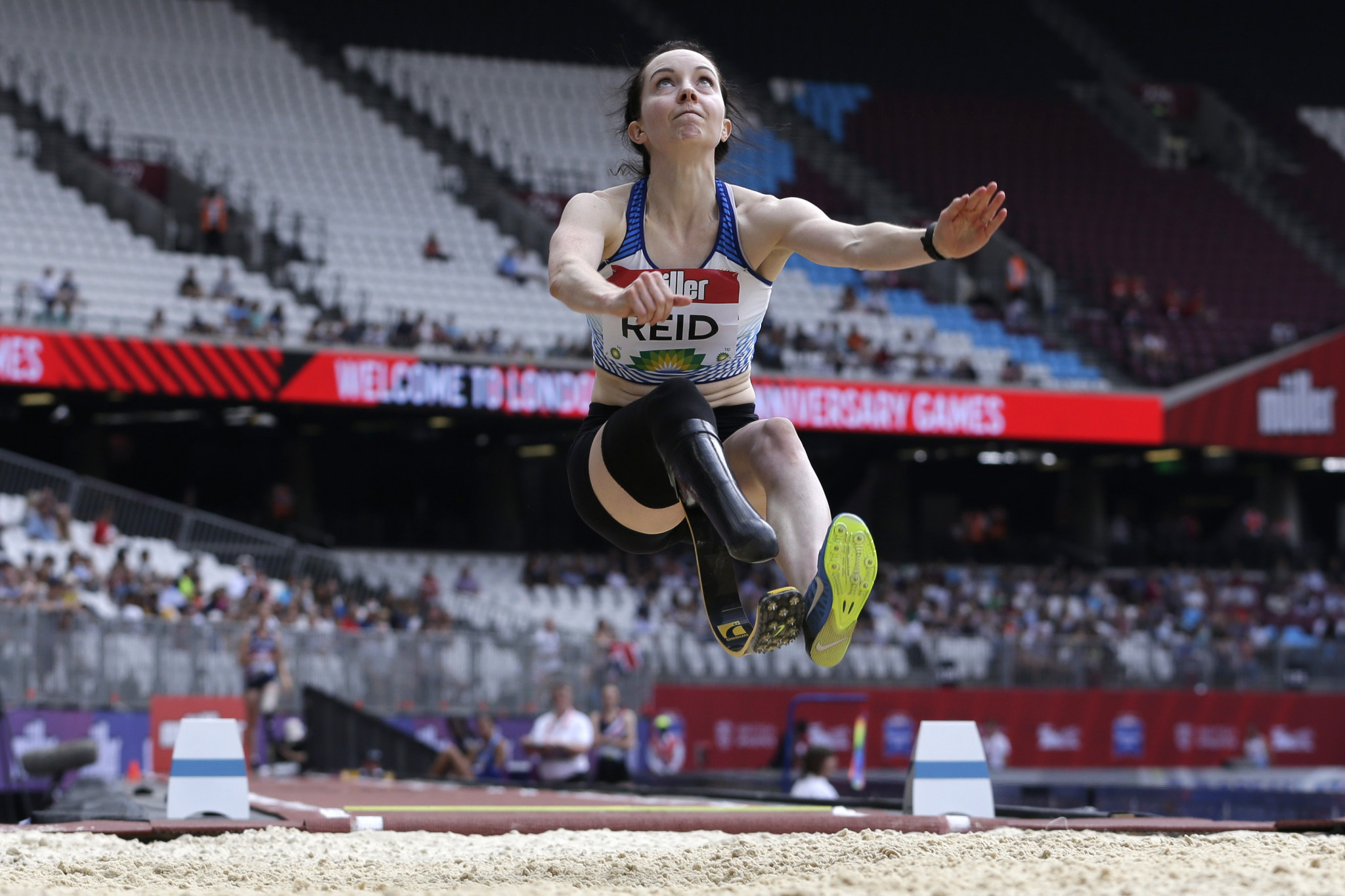 British Para-athlete Stefanie Reid described the speculation about Tokyo 2020 as "exhausting" ©Getty Images