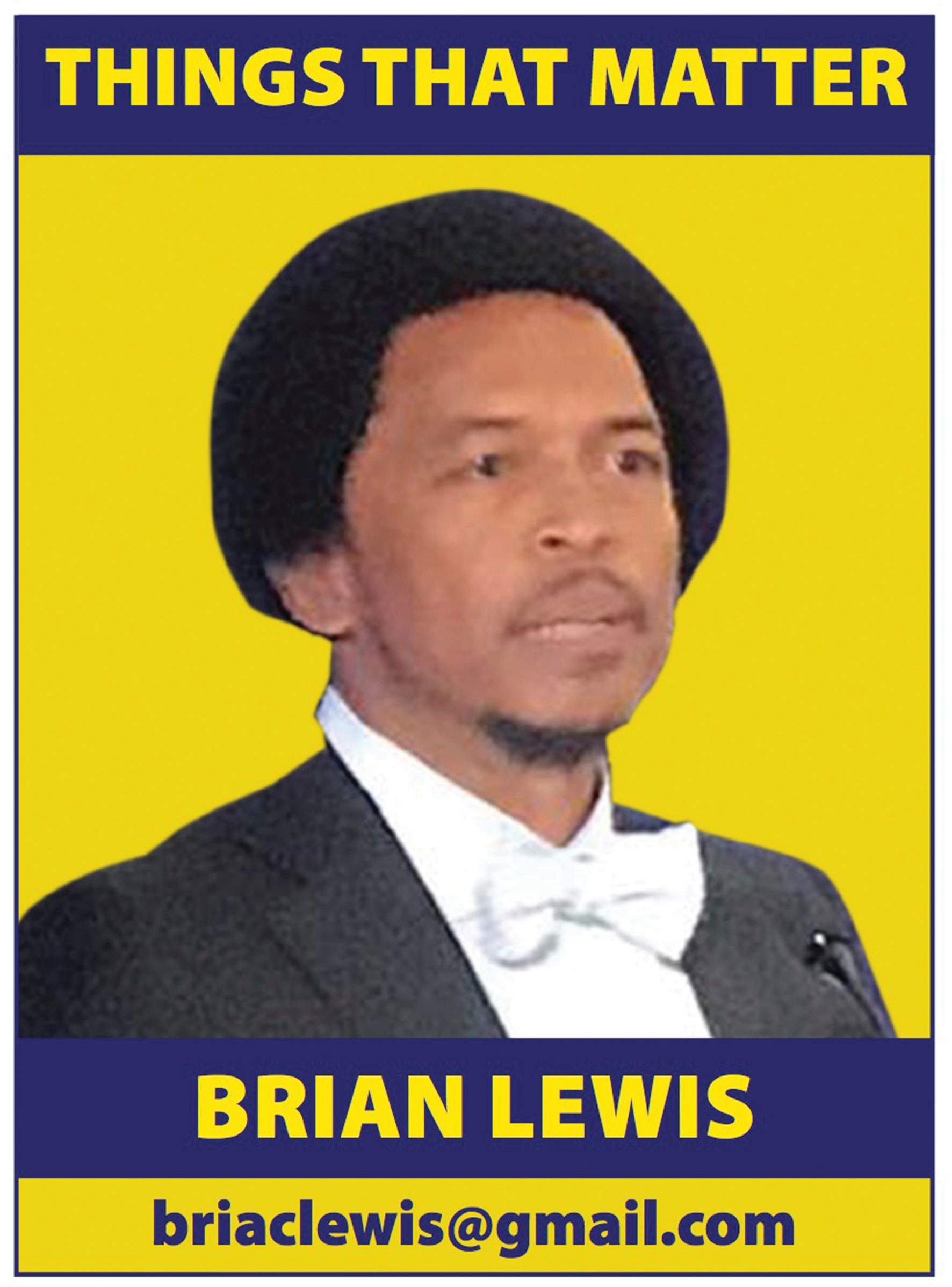 Mr. Brian Lewis, Things That Matter