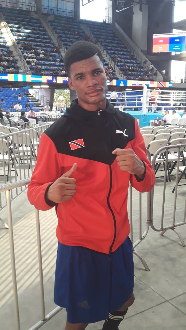 Michael Alexander, national boxer.