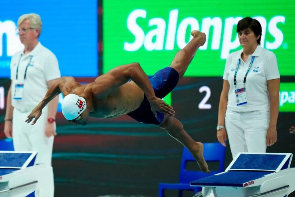 Trinidad and Tobago's Dylan Carter. - AP PHOTO (Image obtained at newsday.co.tt)