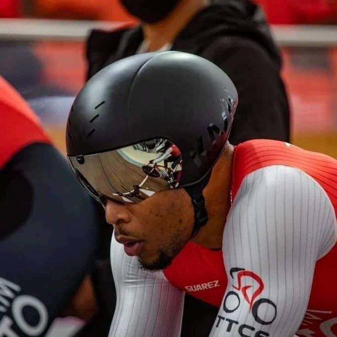 Trinidad and Tobago cyclist Nicholas Paul - (Image obtained at newsday.co.tt)