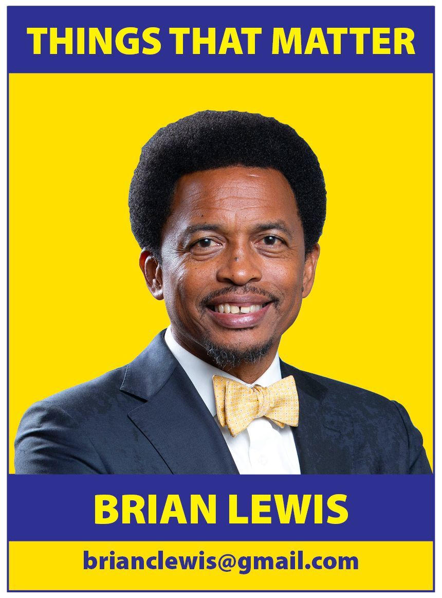 Brian Lewis - Things That Matter (Image obtained at guardian.co.tt)