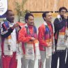 Delhi 2010 Commonwealth Games-Medal Ceremony-Daniel and Allen